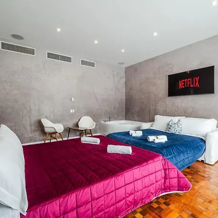 Centre - Spacious - Jacuzzi - Ac - Wifi Lejlighed Rom